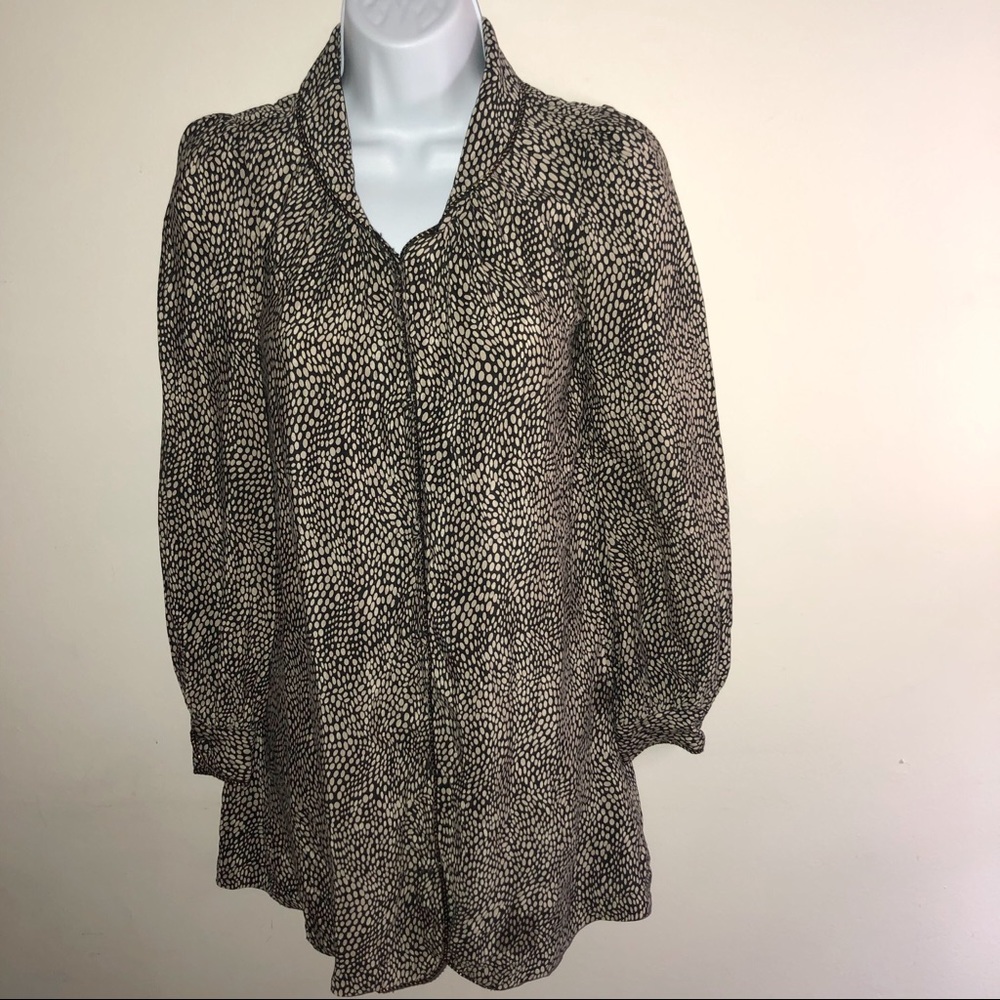 Winter Kate silk tunic, size XS